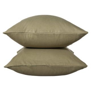 Room Essentials Jersey Pillow Case   Solid Green (King)