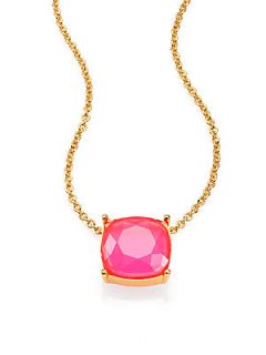 Kate Spade New York Cause A Stir Mini Pendant Necklace/Blue   Pink