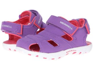 Merrell Kids Aquasquirt Deck Girls Shoes (Purple)