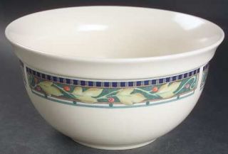 Pfaltzgraff Forest Mixing Bowl, Fine China Dinnerware   Leaves & Berries On Gree