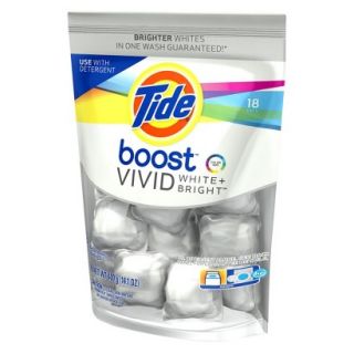 Tide Stain Release Boost Vivid White & Bright Stain Remover Pacs   18 Count