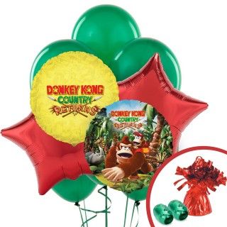 Donkey Kong Balloon Bouquet