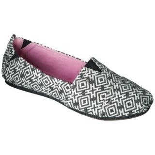 Womens Mad Love Lydia Loafer   Black/White 5.5