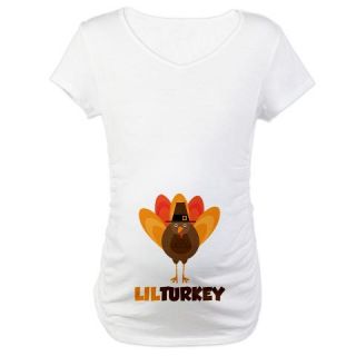  Lil Turkey Maternity T Shirt