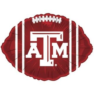 Texas A M Aggies Foil Football Balloon