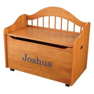 Kidkraft Limited Edition Personalised Honey Toy Box   Blue Joshua