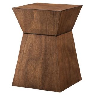 Accent Table Threshold Accent Table Hourglass Wood