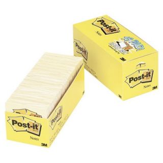 Post it Notes Cabinet Pack   Yellow (90 Sheets Per Pad)