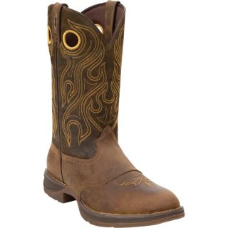 Durango Rebel 12 Inch Saddle Western Boot   Brown, Size 9 1/2 Wide, Model DB