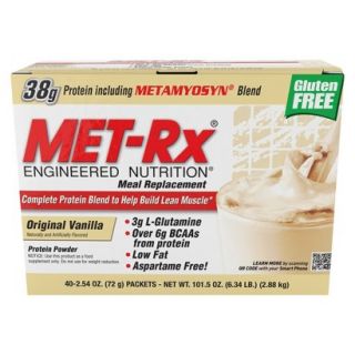 MET Rx Engineered Nutrition Original Vanilla Protein Powder   101.5 oz