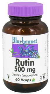 Bluebonnet Nutrition   Rutin 500 mg.   50 Vegetarian Capsules