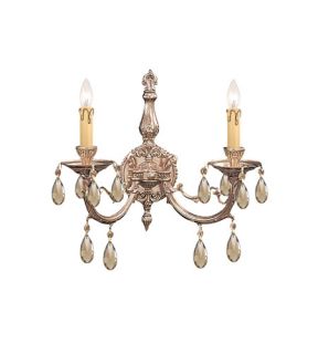 Etta 2 Light Wall Sconces in Olde Brass 492 OB GTS