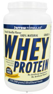 Jarrow Formulas   Whey Protein French Vanilla Flavor   2 lbs.