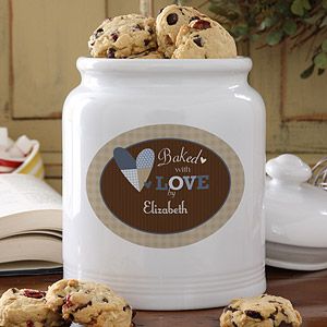 Personalized Cookie Jars   Baked With Love