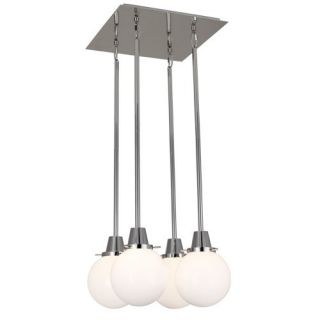 Buster Globe Quad Pendant Light by Rico Espinet