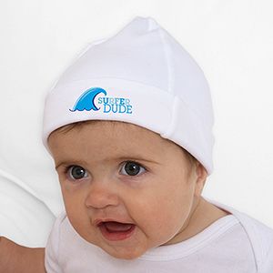 Baby Boys Infant Hat   Surfer Dude