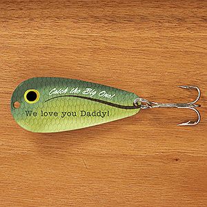 Fathers Day Gifts    Big Catch Personalized Fishing Lure