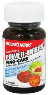 Natures Herbs   Veno Care Power   60 Tablets