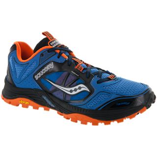 Saucony Xodus 4.0 Saucony Mens Running Shoes Blue/Black/Orange