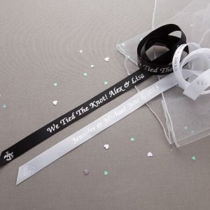 Personalized Wedding Favor Ribbon