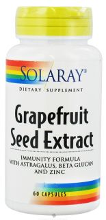 Solaray   Grapefruit Seed Extract   60 Capsules