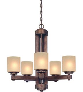 Sherwood 5 Light Chandeliers in Sienna 2700 90