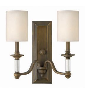 Sussex 2 Light Wall Sconces in English Bronze 4792EZ