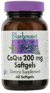 Bluebonnet Nutrition   CoQ10 Ubiquinone From Kaneka 200 mg.   60 Softgels