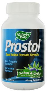 Natures Way   Prostol with Saw Palmetto & Nettle   120 Softgels