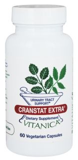 Vitanica Professional   CranStat Extra Urinary Tract Support   60 Vegetarian Capsules