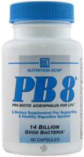 Nutrition Now   PB 8 Pro Biotic Acidophlus   60 Capsules