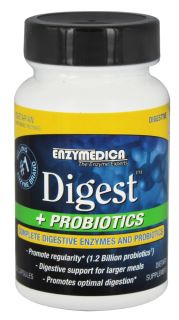 Enzymedica   Digest + Probiotics   30 Capsules