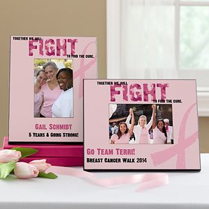 Personalized Breast Cancer Awareness Picture Frames   Find A Cure