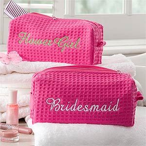 Bridal Party Gift Personalized Cosmetic Bag