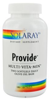 Solaray   Provide Multi Vita Min   180 Softgels