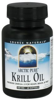 Source Naturals   ArcticPure Krill Oil 500 mg.   60 Softgels