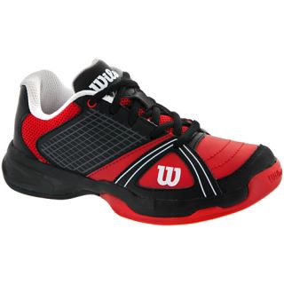 Wilson Rush NGX Junior Wilson Red/Black/White Wilson Junior Tennis Shoes