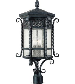 Scottsdale 3 Light Post Lights & Accessories in Country Forge 30121CDCF