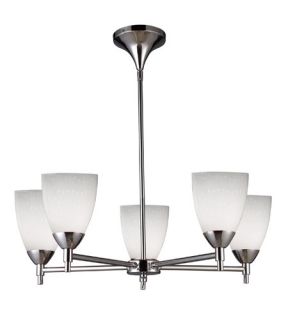Celina 5 Light Chandeliers in Polished Chrome 10155/5PC WH