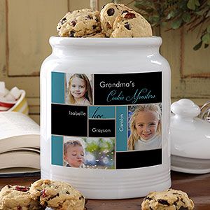 Personalized Photo Cookie Jars   Favorite Faces