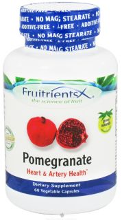 FruitrientsX   Pomegranate   60 Vegetarian Capsules
