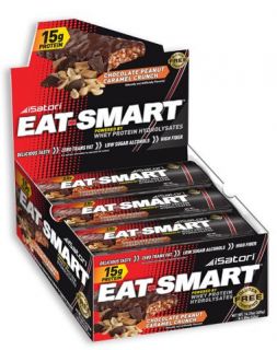 iSatori   Eat Smart Small Protein Bar Chocolate Peanut Caramel Crunch   45 Grams