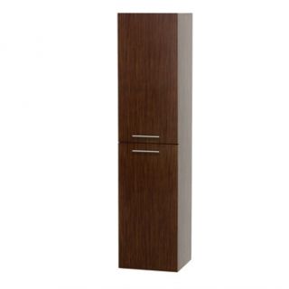 Bailey Wall Cabinet by Wyndham Collection   Zebrawood
