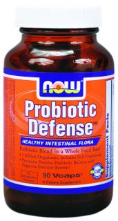 NOW Foods   Probiotic Defense   90 Vegetarian Capsules