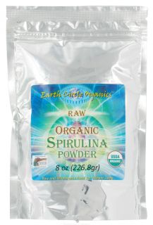 Earth Circle Organics   Spirulina Organic Powder   8 oz.