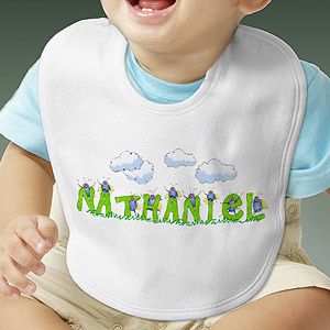 Personalized Baby Bibs   A Bugs Life