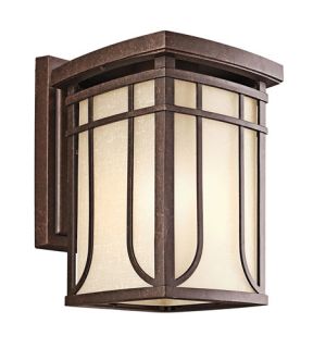 Riverbank 1 Light Outdoor Wall Lights in Aged Bronze 49148AGZ