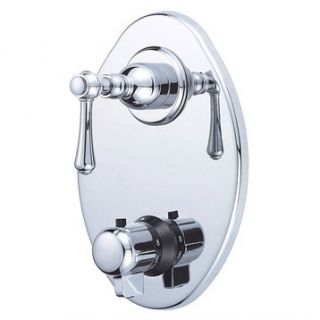 Danze® Opulence™ Two Handle Thermostatic Shower Trim Kit   Chrome