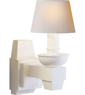 Studio Serge 1 Light Wall Sconces in Plaster White MS2030WHT NP