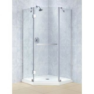 Bath Authority DreamLine Prism X Frameless Hinged Shower Enclosure (34 3/8 by 3